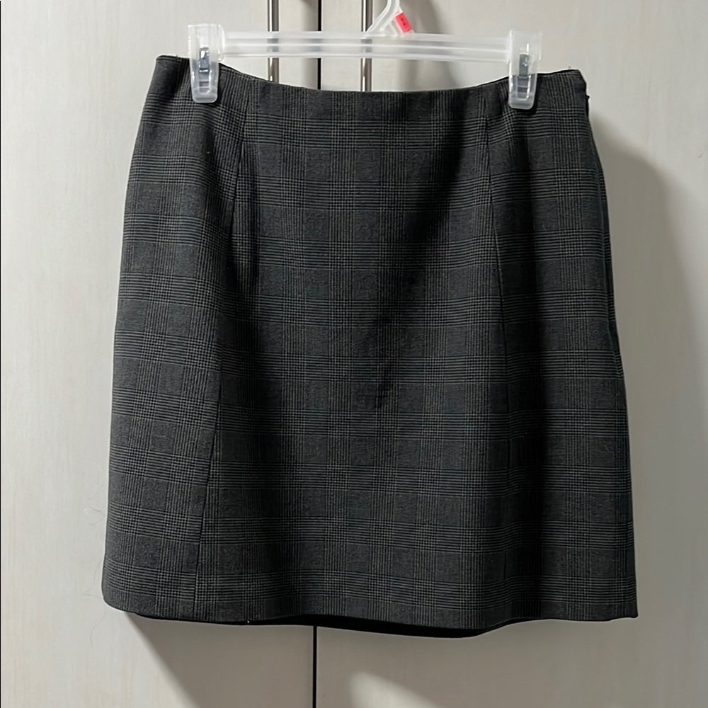 Babaton houndstooth checkered skirt